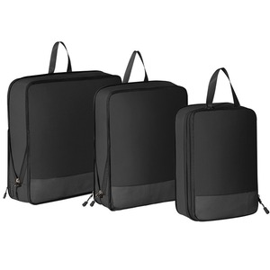 3Pcs <b>Light</b> Weight Packing <b>Cubes</b> Compression Storage Bags Large Capacity Travel Organizer Set for Closet & Cabinet Use - Product Image 2