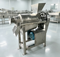 Presse à vis multifonctionnelle avec moteur, haute productivité, en acier inoxydable SUS304, pour fruits mous/durs et légumes-racines