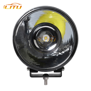 7 ''40W IP68 Luces de conducción LED todoterreno redondas impermeables con haz puntual Luces sólidas separadas - Product Image 2