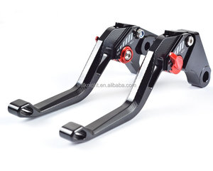 Palanca de Freno y Embrague de Motocicleta de Aluminio CNC 3D Nueva de 2017 para Honda, Yamaha, Suzuki, Kawasaki, KTM, Ducati, <span class=keywords><strong>Triumph</strong></span> - Product Image 4