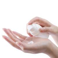 Bouteille Pompe Airless Blanche en Plastique PP 5ml 10ml 15ml 30ml 50ml pour Cosmétiques, Lotion, Sérum, Crème Visage, Fond de Teint, avec Sérigraphie