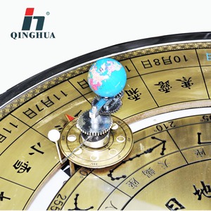 Qinghua 28003, Instrument astronomique et géographique de science populaire, Orbiteur Soleil-Terre-Lune, Trisphère de type soucoupe volante - Product Image 2