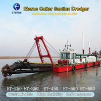 Drague submersible à aspiration par coupe, machine de dragage hydraulique pour le nettoyage des canaux