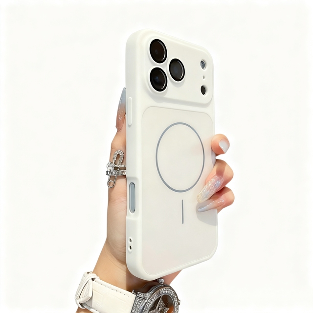 Custom AG Matte Phone Cover for iPhone 17 Pro Max 16 Plus Magnetic PC Hard Back High Quality Phone Case for iphone 17 17pro