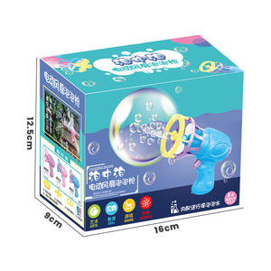 Pistola de Burbujas Eléctrica con Ventilador, 3 Colores, 2 Líquidos para Burbujas, Doble Modo, para Niños, Jardín, Playa, Fiestas, Regalos - Product Image 5