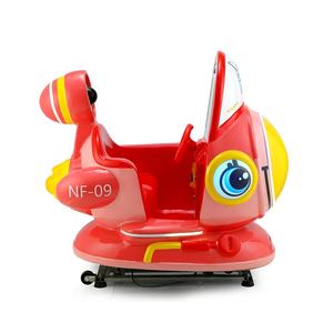 Macchina da gioco a dondolo per bambini Crazy Plane, a gettoni, per giocatore singolo, in ABS e fibra di vetro, per supermercati - Product Image 3