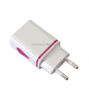 High Quality Factory Dual <b>Usb</b> Wall Charger 5V2.1A Cell Fast Chargers Travel Charging - Product Image 1