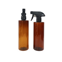 Flacon en plastique PET recyclable et écologique de 300 ml (10 oz) pour eau, huile essentielle, démaquillant, tonique, parfum, soin capillaire et corporel, avec ouverture facile