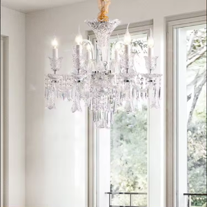 New Design Decoration Pendant <b>Lamp</b> Lighting Clear K9 <b>Antique</b> Crystal Parts Modern Chandelier - Product Image 4