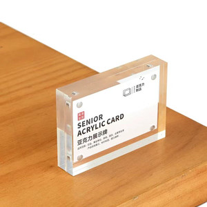 Nhà Máy Giá rõ ràng <span class=keywords><strong>Acrylic</strong></span> Double Sided hình ảnh Khung 4x6 5x7 A4 A5 <span class=keywords><strong>Acrylic</strong></span> từ ảnh hiển thị khung - Product Image 3