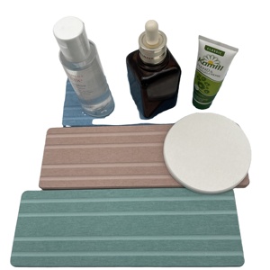 ถาดใส่แปรงสีฟันแบบ diatomite Earth ใช้ในครัวเรือนเป็นมิตรและทนทาน - Product Image 3