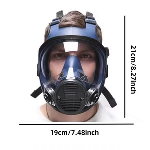 High Quality Full Face <strong>Gas</strong> <strong>Mask</strong> 6800 High Density Silicone <strong>Anti</strong>-Fogging and High Temperature Resistant Respirators &amp; <strong>Masks</strong> - Product Image 4