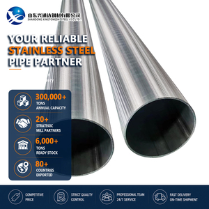 Tubería de Acero Inoxidable JIS G3459, Acabado 309S HL, 42.2mm, Sch40, Estirada en Frío, para Alimentos y Bebidas, Precio de Fábrica - Product Image 1