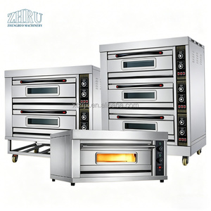Nouveauté : Four électrique à double zone de cuisson indépendante, économe en énergie, facile à nettoyer, idéal pour la cuisson du pain et des pizzas. - Product Image 1