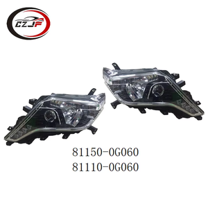 CZJF New LED Head Lamp Headlights <strong>Assembly</strong> for Land Cruiser Prado <strong>Middle</strong> East 2014 2015 2016 2017 81150-0G060 81110-0G060 - Product Image 3
