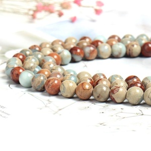 Jaspe <span class=keywords><strong>Serpentine</strong></span> naturel de haute qualité, perles rondes en vrac - Product Image 1