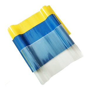 Tấm Lợp Mái Bằng Nhựa Gia Cố Sợi Thủy Tinh Gợn Sóng Trong Suốt 4X8 Sợi Trong Suốt <span class=keywords><strong>Grp</strong></span> Frp 0.8 1.5 3 4Mm Giá - Product Image 1