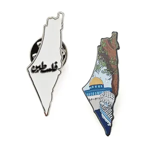 In magazzino perni In metallo palestino personalizzati prodotti Souvenir regali In metallo palestine In metallo Palestine