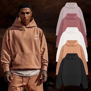 Sudadera con Capucha, Logotipo Personalizado, Forro Sólido, Tejido 80% Algodón 20% Poliéster, Estilo Casual, Corte Regular, Ropa Deportiva para Verano - Product Image 1