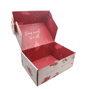 Cosmetic Clothes Mailer Packaging Shipping Box Eco Friendly Corrugated Mailing Boxes supplier