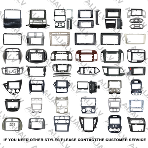 Cadre d'autoradio pour Honda <span class=keywords><strong>Odyssey</strong></span> 2004-2008, double DIN, panneau de tableau de bord 10 pouces, gris argenté, adaptateur en plastique monté sur <span class=keywords><strong>console</strong></span> - Product Image 4