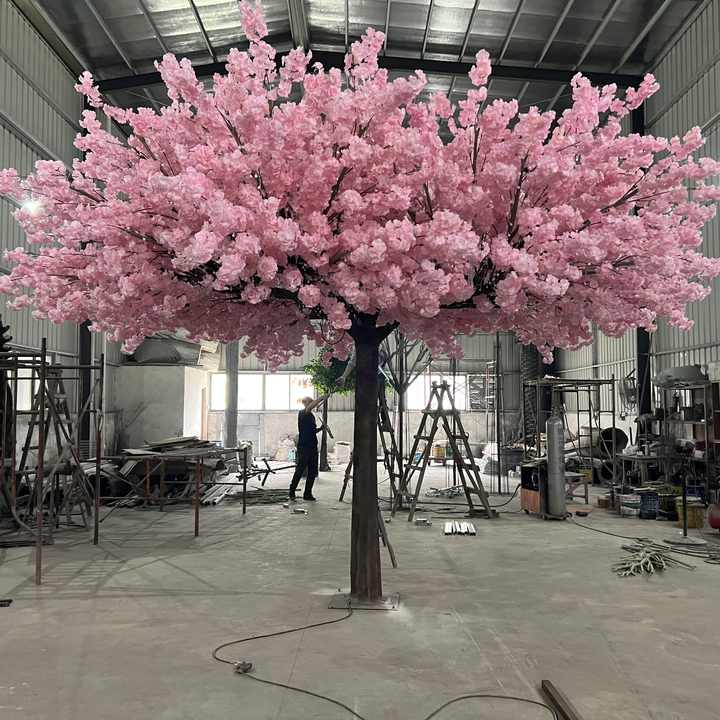 Cherry Blossom Plant Indoor - Custom Faux Tree Decoration