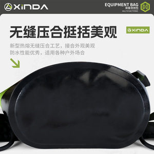 Xinda Equipment <b>Backpack</b> 30L Waterproof Unisex Outdoor Hiking Mountaineering with Adjustable Shoulder Straps Soft Handle Drawbar - Product Image 5