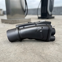 Adaptador GBT a TYPE1, GBT a TYPE2 y GBT a TESLA para Estación de Carga/Poste de Carga/Cargador de Vehículos Eléctricos, MAX 50AC 400VAC