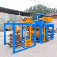 Machine à blocs écologiques QT4-25 sans cuisson, faible consommation d'énergie, fabrication directe de briques à partir de sable, pierre et ciment
