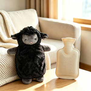 <strong>Sheep</strong> Plush Toy Shaped <strong>Hot</strong> <strong>Water</strong> Bag Cloth Cover for <strong>Water</strong> Injection Rubber <strong>Hot</strong> and Cold <strong>Water</strong> <strong>Bottle</strong> - Product Image 4