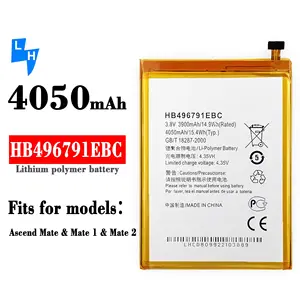 Oem Originele Capaciteit Mobiele Telefoon Batterij Hb496791ebc Voor Huawei Mate1 Mate2