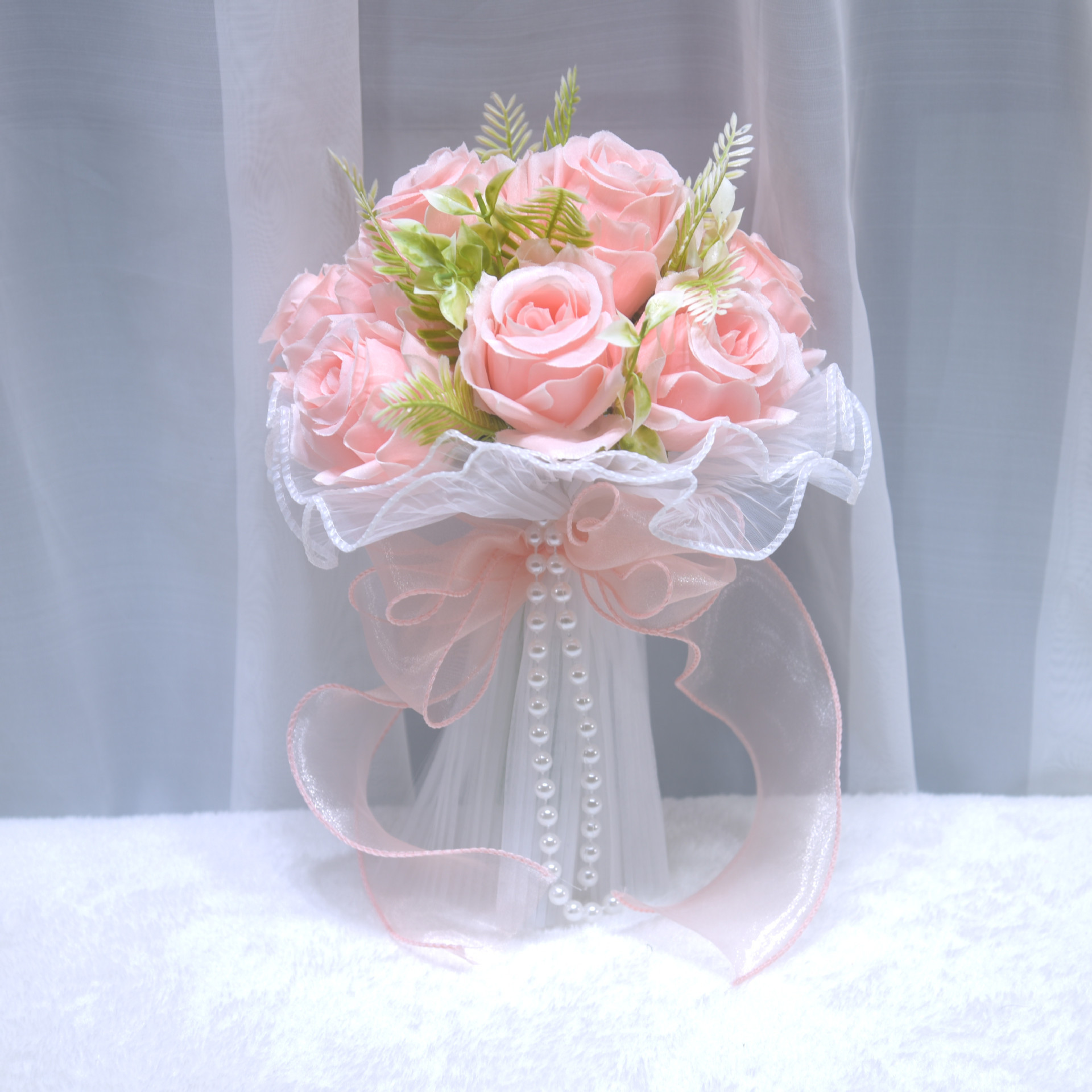 196 snowy mist rose deep pink