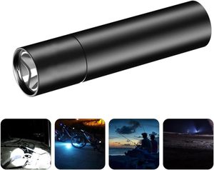 Linterna LED Recargable Portátil de 4 Modos, Linterna Ligera de ABS con USB Tipo C, Resistente al Agua para Acampar al Aire Libre - Product Image 4