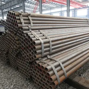 Hot Selling High Quality 12m Carbon Steel ERW Round Pipes Certified With GS
