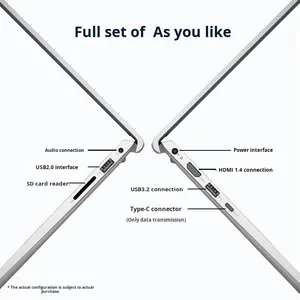 โน้ตบุ๊กใหม่ 15 Pro Slim รุ่น Core I3 SSD หน้าจอ 15.6 นิ้ว 120Hz ป้องกันแสงสะท้อน ประสิทธิภาพสูง 11 นิ้ว สำหรับนักเรียน/ธุรกิจ รุ่น Core I3 - Product Image 4
