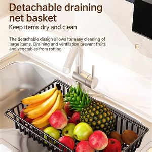 Chariot de rangement métallique à roulettes 3/4/5 niveaux pour la maison, organisateur mobile avec paniers grillagés amovibles et roues verrouillables - Product Image 2