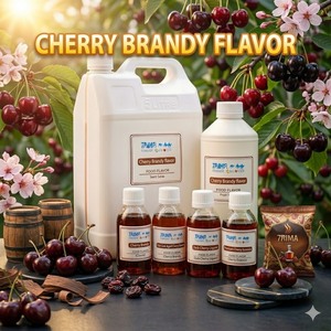 Fábrica de aromas/esencias para la industria de la panadería, pedidos al por mayor de concentrados de sabor a cereza y <span class=keywords><strong>brandy</strong></span>. - Product Image 1