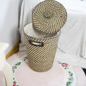 SPYRO-Cesto de Ropa Plegable de Alta Calidad, Cesto Redondo de Bambú, a Bajo Precio - Product Image 1