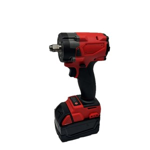 <span class=keywords><strong>Clé</strong></span> <span class=keywords><strong>à</strong></span> <span class=keywords><strong>chocs</strong></span> sans fil 18V DIY pour voiture familiale, camionnette et tondeuse, qualité industrielle avec moteur sans balais - Product Image 4