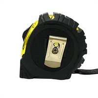 Mètre Ruban Portable Épaissi en Acier Inoxydable avec Revêtement Laser, 3m, 5m, 8m, 10m, Mesures Métriques/Impériales, avec Housse de Protection