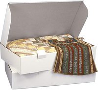 Coffres de rangement sans acide pour textiles, très grande taille (6 "X 40" X 18 ") boîtes d'expédition personnalisées pour robe