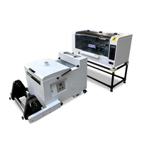 Printer DTF JESI AD380 A3, Printer Film PET DTF A3 untuk Pencetakan Kaos dengan Mesin Penggoyang Bubuk DTF