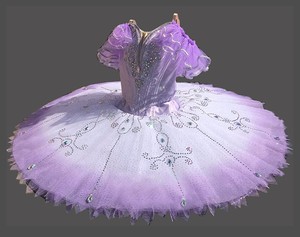 Tutú de Ballet personalizado lavanda <span class=keywords><strong>para</strong></span> niñas adultas, vestido de baile profesional <span class=keywords><strong>para</strong></span> actuaciones clásicas infantiles, ropa de actuación - Product Image 1