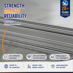 ASTM Standard 321 Pickled 6.0mm 2500mm Annealed ASTM A240 Stainless Steel Sheet for Boiler Manufacturing - Product Image 1