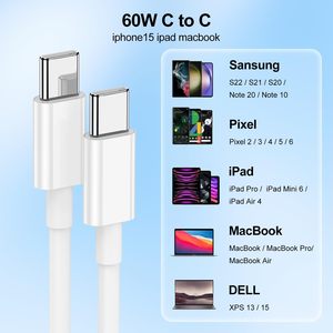 Cantell Chất lượng cao 1m USB-C sạc cáp 60W thông minh sạc nhanh 20W PD Giao Diện Kép Loại C USB3.1 3A Cáp - Product Image 3