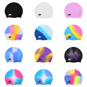 Bonnet de bain en silicone Jiejia, imperméable, professionnel, unisexe, pour la natation et les sports nautiques - Product Image 5