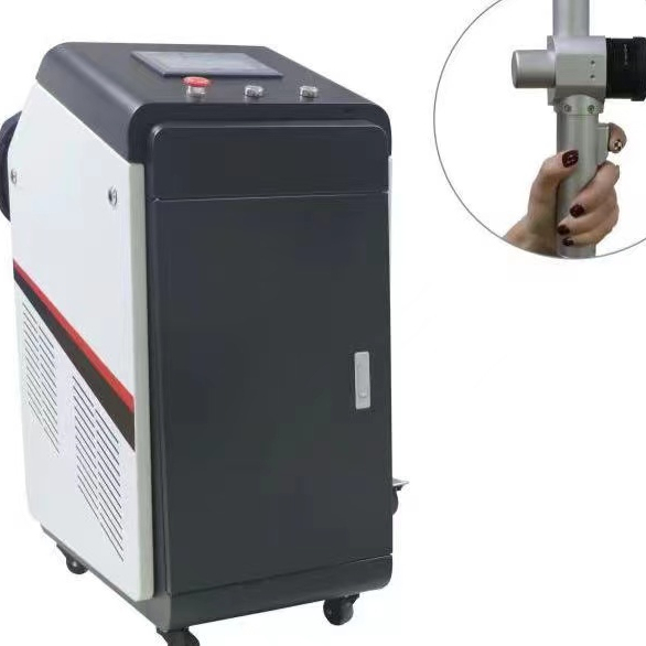 JPT 100W 200W Pulsed Handheld Fiber Laser Cleaning Machine for Rust Removal