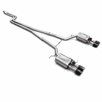 Système d'échappement Catback en acier inoxydable Performance Valvetronic pour Série 5 525i 528i 535i F10 3.0T Finition polie miroir 1,5 mm