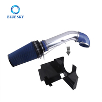 Bouclier thermique du système d'admission d'air froid 4 "pour GMC Chevy V8 4.8L 5.3L 6.0L Sierra 1500 2500 3500 Filtre à air
