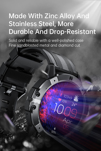 Great C29 Outdoor Rough Smartwatch Circle Pantalla de 1,52 pulgadas <span class=keywords><strong>Dafit</strong></span> <span class=keywords><strong>App</strong></span> Ip68 1atm Impermeable Redondo C29 Reloj inteligente resistente para hombres - Product Image 4